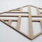 Ekena Millwork Large Killeen Decorative Fretwork Wood Wall Panels, Birch, 23 3/8"W x 23 3/8"H x 3/8"T WALW24X24X0375KLNBI - alternate 3